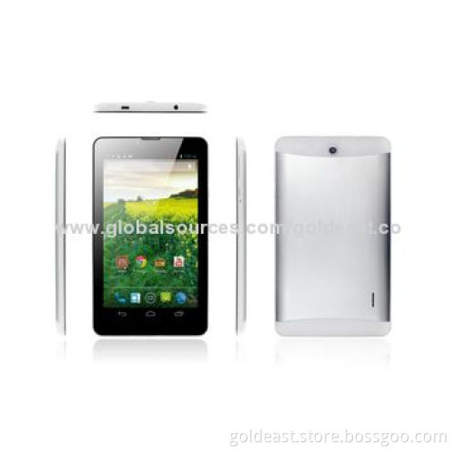 7-inch Dual-core Tablet PCs/MIDs, MTK8312, WVGA Capacitive Touch OGS, 1,024*600P/Support 2/3G Module